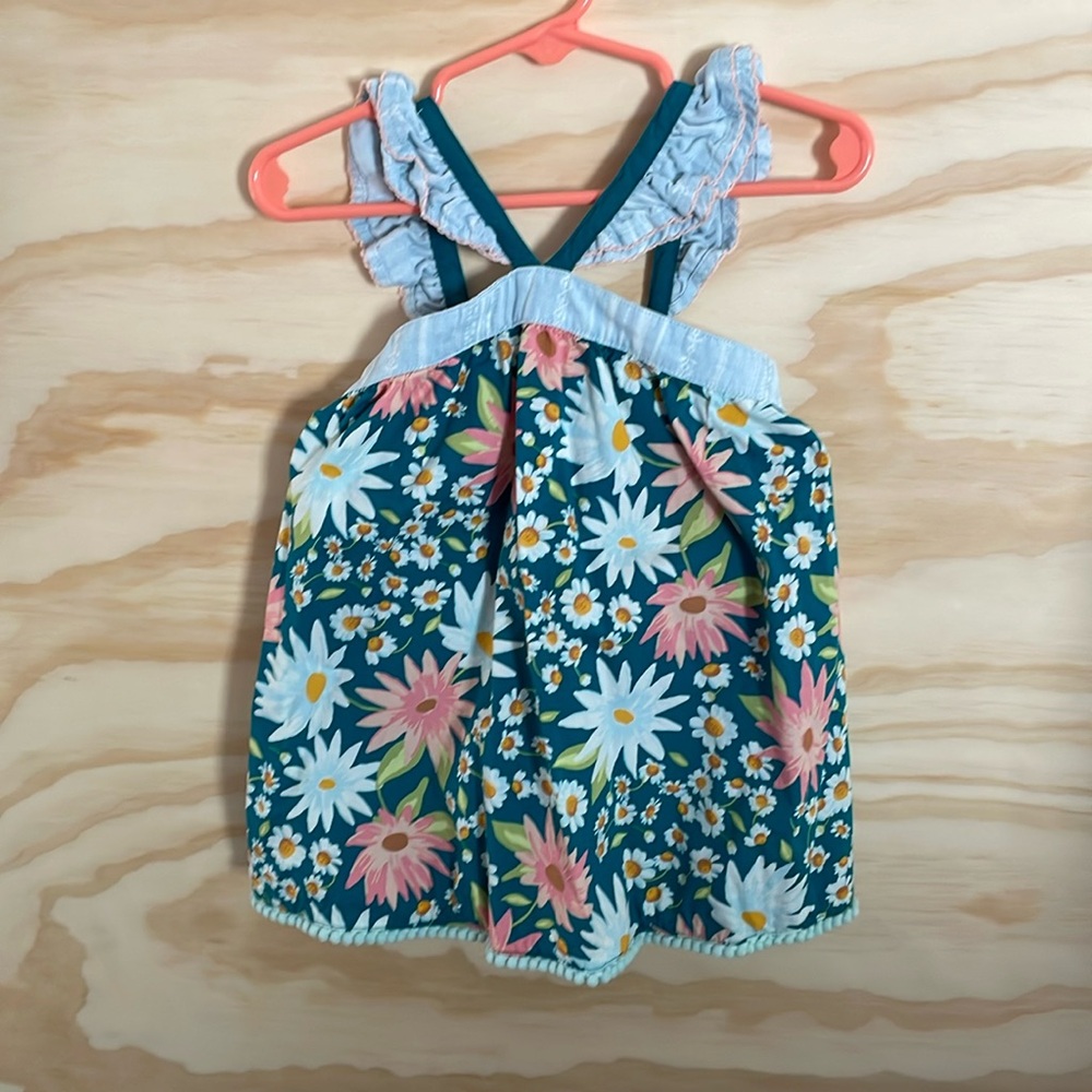 4T Matilda Jane flower print top.